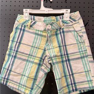 Arizona Jean Company Multicolor Plaid Shorts